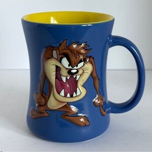 Warner Brothers Looney Tunes Taz Ceramic Relief Mug Coffee Hot Chocolate 3D